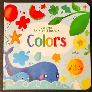 Usborne Fold Out Colors Book